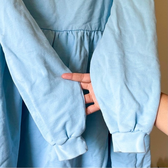 Lazy Oaf X Disney Cinderella Sweater Dress Blue Pink Long Sleeve Size Small GUC - Picture 4 of 10